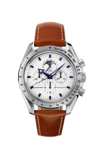 [3875.20.37] Speedmaster Professional Moonphase Broad Arrow Stainless Steel / Ivory