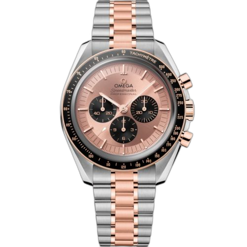 [310.20.42.50.99.001 (aka: 31020425099001)] Speedmaster Professional Moonwatch 3861 Stainless Steel - Sedna Gold / Pink
