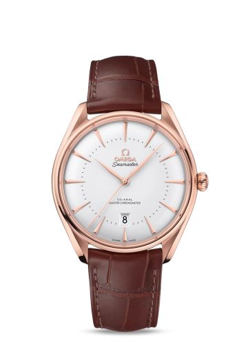 [511.53.40.20.02.001 (aka: 51153402002001)] Seamaster Master Co-Axial 39.5 Edizione Venezia Sedna Gold / Silver / Alligator