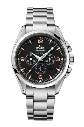 [2512.53.00 (aka: 25125300)] Seamaster Aqua Terra 150M Automatic 42.2 Railmaster Chronograph / Bracelet / China Explorer Red