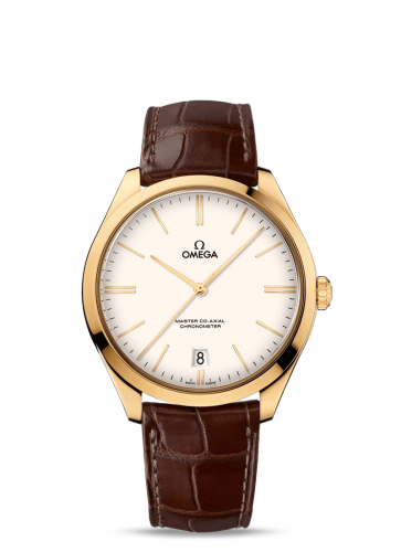 [432.53.40.21.09.001 (aka: 43253402109001)] De Ville Trésor Master Co-Axial Yellow Gold / Ivory Enamel