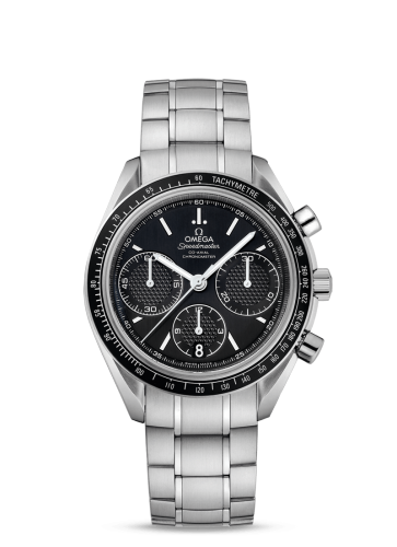 [326.30.40.50.01.001 (aka: 32630405001001)] Speedmaster Racing Co-Axial Chronograph Stainless Steel / Black / Bracelet
