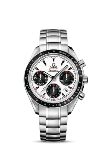 [323.30.40.40.04.001 (aka: 32330404004001)] Speedmaster Date 40 Stainless Steel / Panda / Bracelet