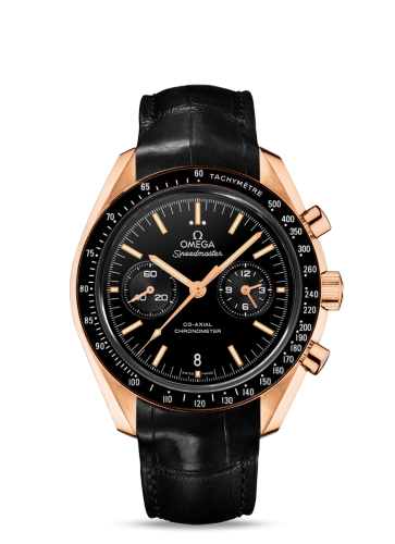 [311.63.44.51.01.001 (aka: 31163445101001)] Speedmaster Moonwatch Co-Axial Orange Gold / Black