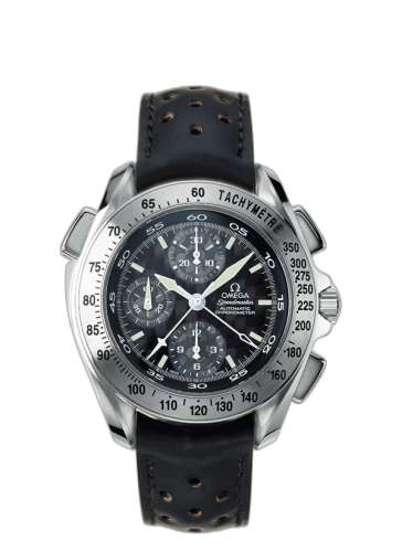 [3840.50.31] Speedmaster Split-Seconds Stainless Steel / Carbon / Strap