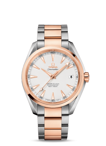 [231.20.42.21.02.001 (aka: 23120422102001)] Seamaster Aqua Terra 150m Master Co-Axial 41.5 Stainless Steel / Red Gold / Silver / Bracelet
