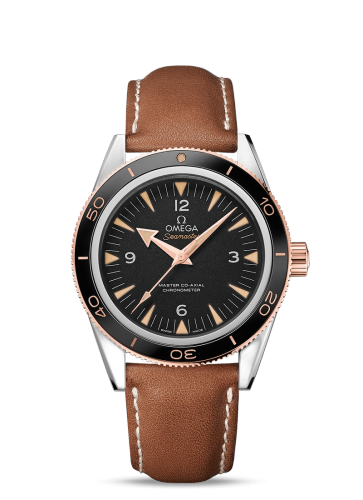 [233.22.41.21.01.002 (aka: 23322412101002)] Seamaster 300 Master Co-Axial Steel Stainless Steel / Sedna Gold / Strap