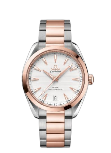 [220.20.41.21.02.001] Seamaster Aqua Terra 150M Master Chronometer 41 Stainless Steel / Sedna Gold / Silver / Bracelet