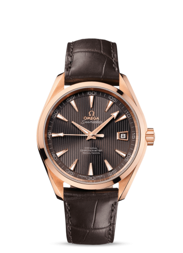 [231.53.42.21.06.001 (aka: 23153422106001)] Seamaster Aqua Terra 150M Co-Axial 41.5 Red Gold / Grey