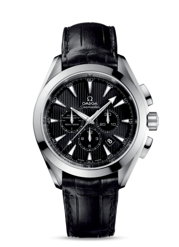 [231.13.44.50.01.001 (aka: 23113445001001)] Seamaster Aqua Terra 150M Co-Axial 44 Chronograph Stainless Steel / Black