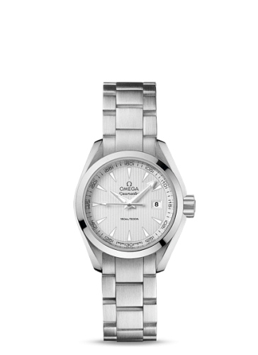[231.10.30.60.02.001 (aka: 23110306002001)] Seamaster Aqua Terra 150M Quartz 30 Stainless Steel / Silver / Bracelet