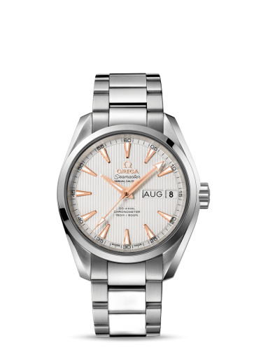 [231.10.39.22.02.001 (aka: 23110392202001)] Seamaster Aqua Terra 150M Co-Axial 38.5 Annual Calendar Stainless Steel / Silver / Bracelet