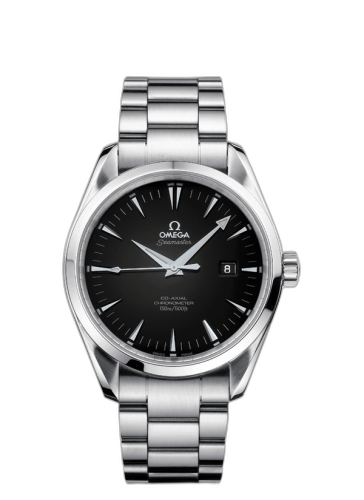[2502.50.00] Seamaster Aqua Terra 150M Co-Axial 42.2 Stainless Steel / Black / Bracelet