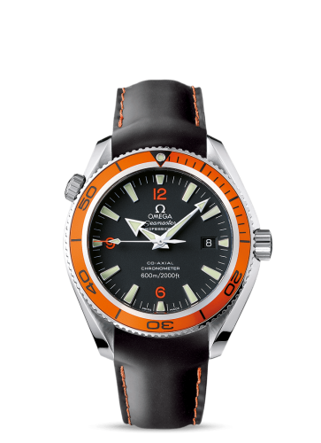 [2909.50.82 (aka: 29095082)] Seamaster Planet Ocean 600M Co-Axial 42 Stainless Steel / Orange / Rubber