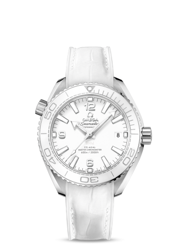 [215.33.40.20.04.001] Seamaster Planet Ocean 600M Co-Axial 39.5 Master Chronometer Stainless Steel / White / Alligator