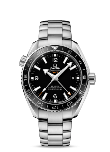 [232.30.44.22.01.001 (aka: 23230442201001)] Seamaster Planet Ocean 600M Co-Axial 43.5 GMT Stainless Steel / Black / Bracelet