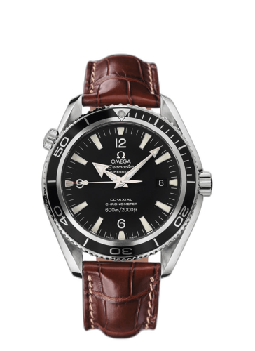 [2901.50.47 (aka: 29015047)] Seamaster Planet Ocean 600M Co-Axial 42 Stainless Steel / Black / Alligator