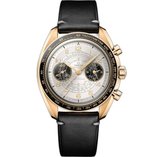 [522.62.43.51.02.001 (aka: 52262435102001)] Speedmaster Chronoscope Master Chronometer Olympic Games Paris 2024 Moonshine Gold / Silver