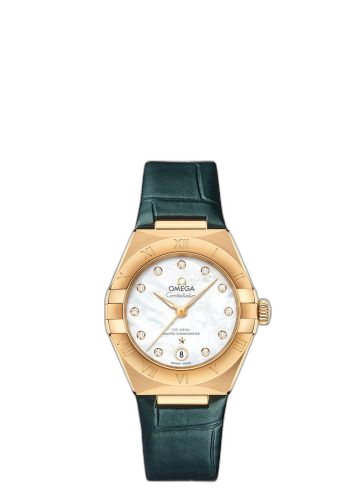 [131.53.29.20.55.001] Constellation Manhattan 29 Co-Axial Master Chronometer Yellow Gold / MOP