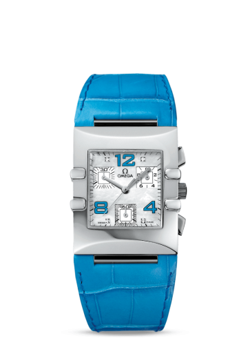 [1841.76.61] Constellation Quadra Quartz 28 Chronograph Stainless Steel / MOP/ Alligator