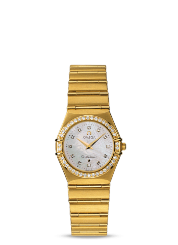 [1177.75.00] Constellation Quartz 25.5 '95 Yellow Gold / Diamond / MOP