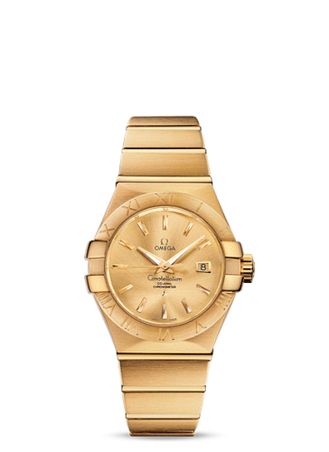 [123.50.31.20.08.001 (aka: 12350312008001)] Constellation Co-Axial 31 Yellow Gold / Champagne