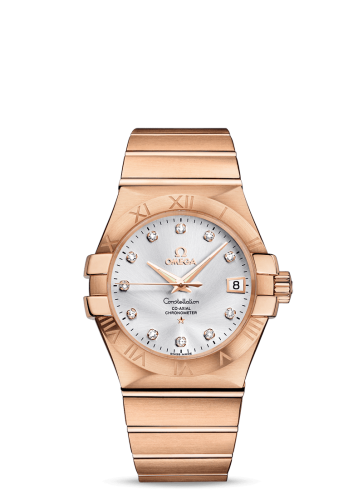 [123.50.35.20.52.001 (aka: 12350352052001)] Constellation Co-Axial 35 Red Gold / Silver