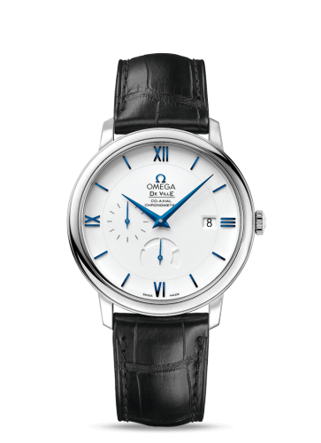 [424.53.40.21.04.001 (aka: 42453402104001)] De Ville Prestige Co-Axial 39.5 Power Reserve White Gold / White