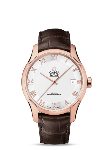 [433.53.41.21.02.001 (aka: 43353412102001)] De Ville Hour Vision Master Chronometer Sedna Gold / Silver