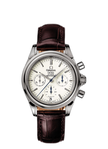[4872.31.32] De Ville Co-Axial 35 Chronograph Stainless Steel / White