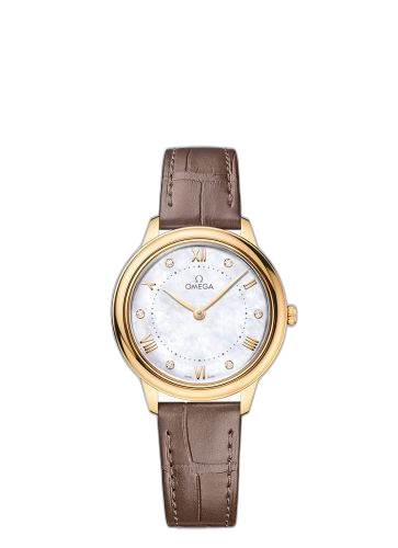 [434.53.30.60.55.002] De Ville Quartz 30 Yellow Gold / MOP - Diamond