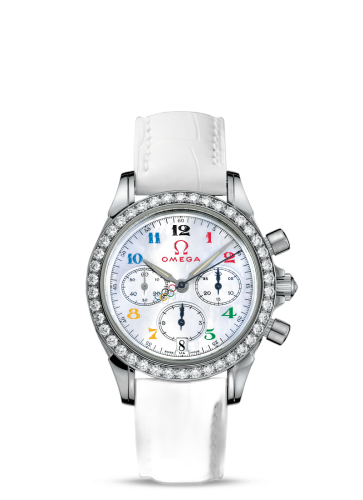 [4876.70.36 (aka: 48767036)] De Ville Co-Axial 35 Chronograph Stainless Steel / Diamond / MOP / Olympic Timeless