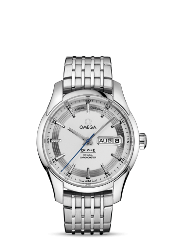 [431.30.41.22.02.001 (aka: 43130412202001)] De Ville Hour Vision Co-Axial Annual Calendar Stainless Steel / Silver / Bracelet