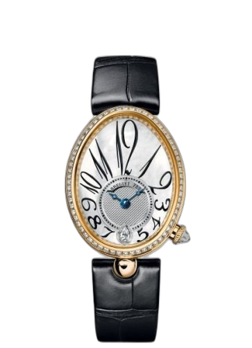 [8918BA/58/964/D00D3L] Reine de Naples 8918 Yellow Gold - Diamond / MOP