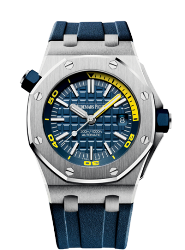 [15710ST.OO.A027CA.01] Royal Oak Offshore Diver Stainless Steel / Blue