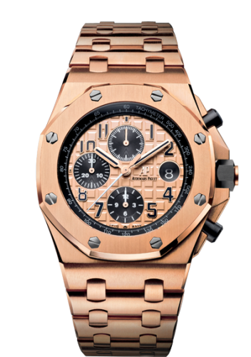 [26470OR.OO.1000OR.01] Royal Oak Offshore 26470 Pink Gold / Pink Gold / Bracelet