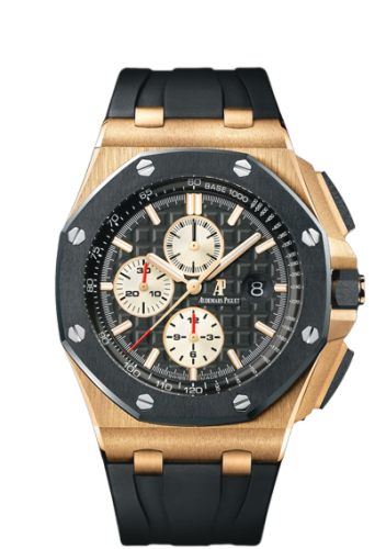 [26401RO.OO.A002CA.01] Royal Oak Offshore 26401 Ceramic / Pink Gold