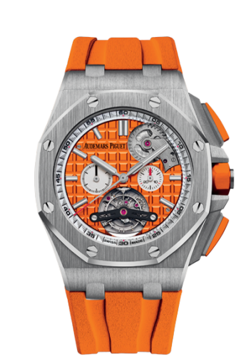 [26540ST.OO.A070CA.01] Royal Oak Offshore Tourbillon Chronograph Selfwinding Stainless Steel / Orange