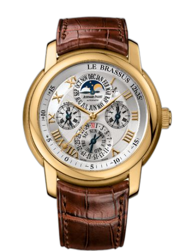 [26003BA.OO.D088CR.01] Jules Audemars 26003 Equation of Time Yellow Gold / Silver