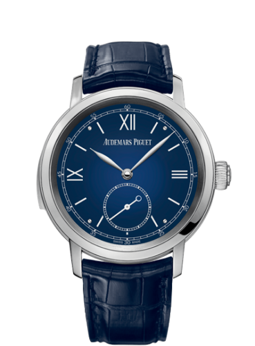 [26590PT.00.D028CR.01] Jules Audemars Minute Repeater Platinum / Blue Enamel