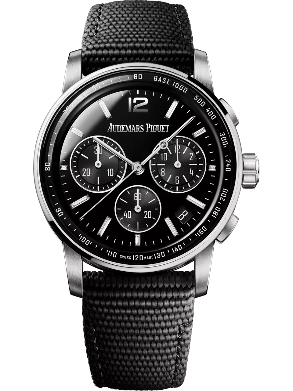 [26393BC.OO.A002KB.02] CODE 11.59 Chronograph Selfwinding White Gold / Black Onyx / Japan