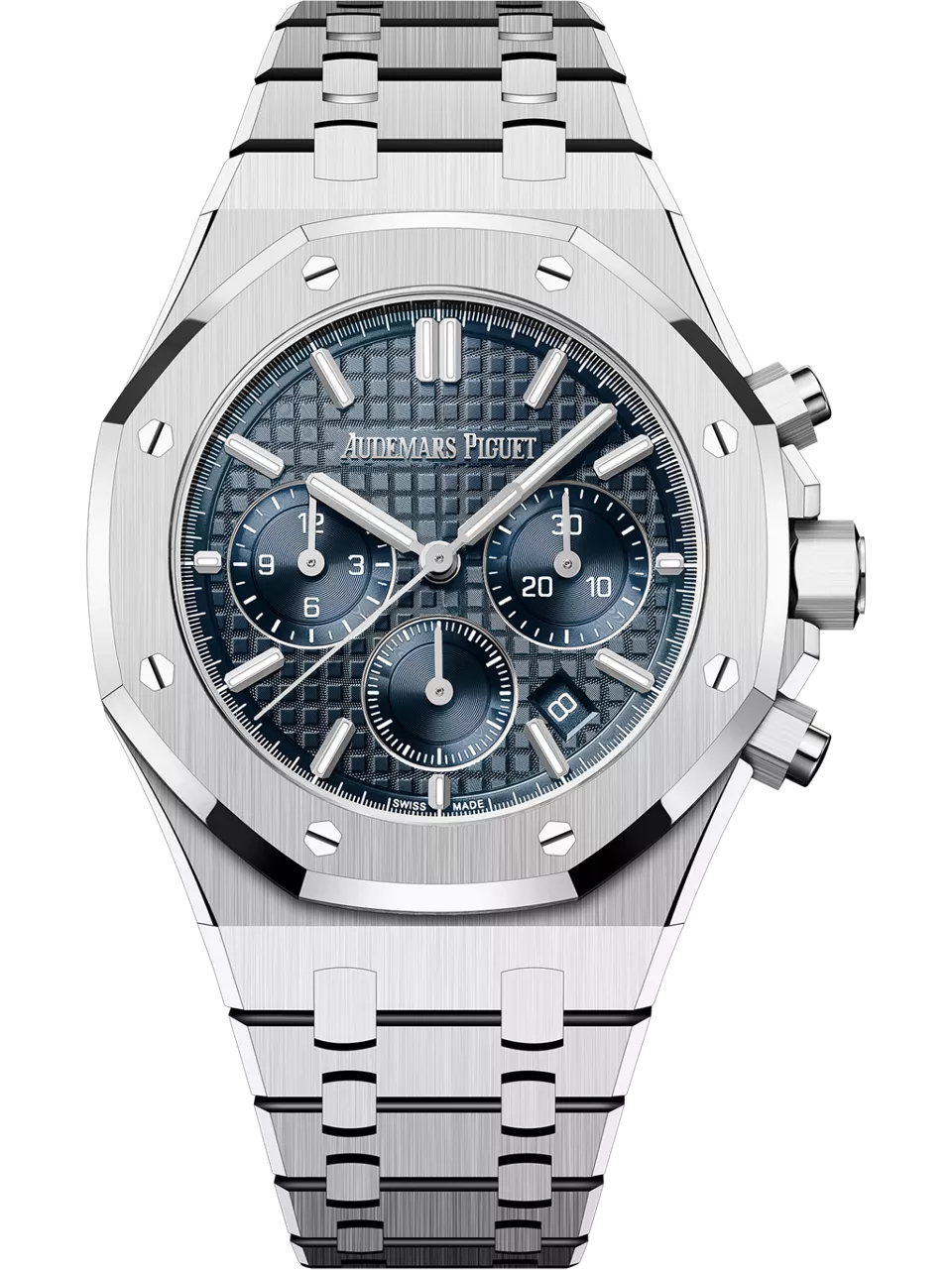 [26715ST.OO.1356ST.01] Royal Oak Chronograph 38 Stainless Steel / Blue