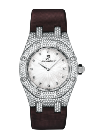 [67605BC.ZZ.D070SU.01] Royal Oak 67605 White Gold / Diamond / MOP