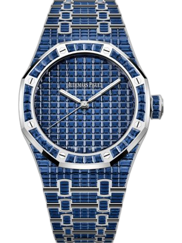 [15514BC.SS.1284BC.01] Royal Oak Self-Winding 41 Blue Sapphire / 50th Anniversary