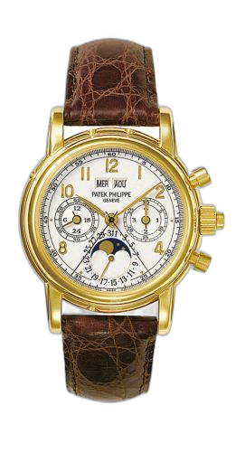 [5004J-012] Perpetual Calendar Split Seconds Chronograph 5004 Yellow Gold