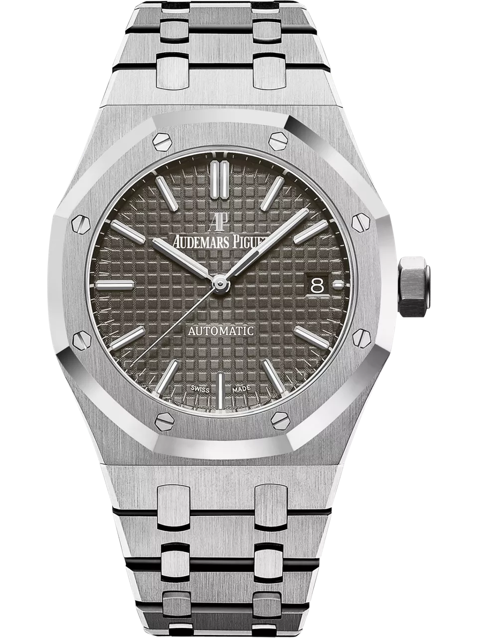 [15450ST.OO.1256ST.02] Royal Oak 15450 Selfwinding Stainless Steel / Grey