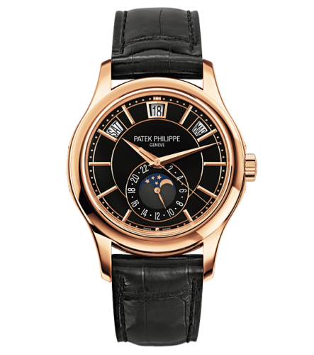 [5205R-010] Annual Calendar 5205 Rose Gold / Black