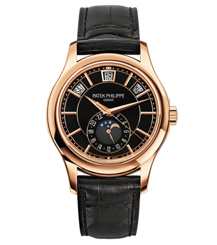 [5205R-010] Annual Calendar 5205 Rose Gold / Black