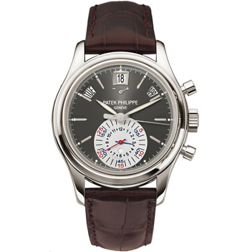 [5960P-001] Annual Calendar Chronograph 5960 Platinum / Grey