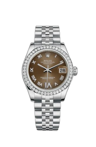 [178384-0011] Datejust 31 Stainless Steel Diamond / Jubilee / Bronze - Roman